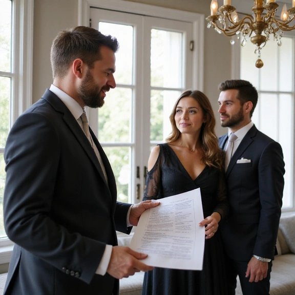 Luxury real estate consultation