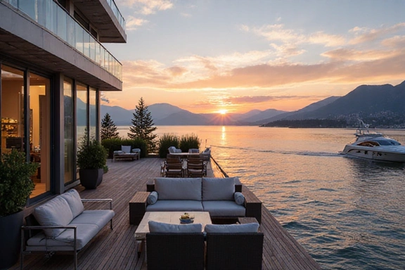 Waterfront penthouse in Vancouver