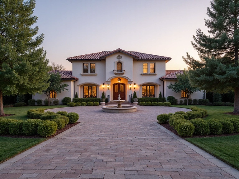Luxury gated community estate